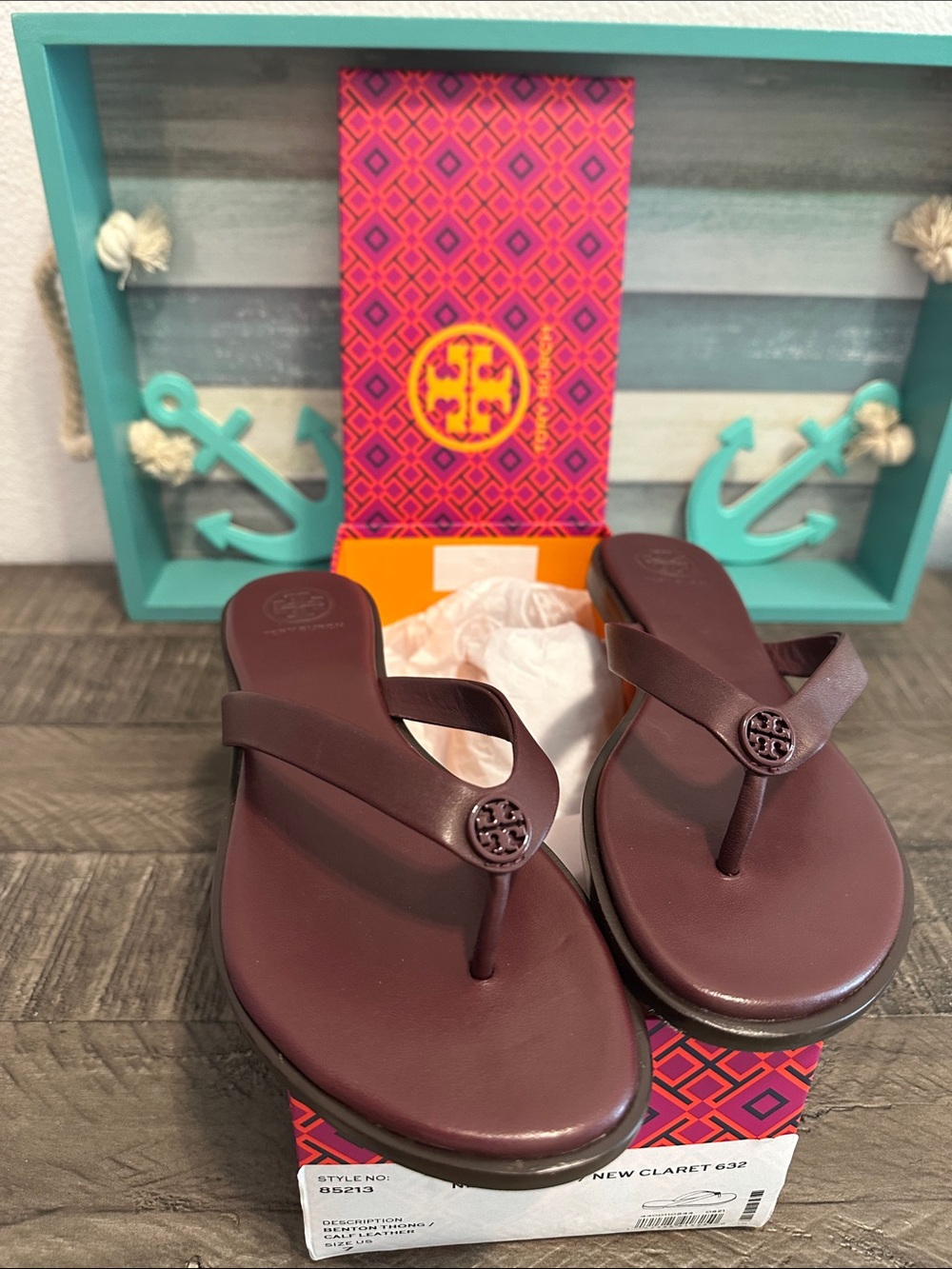Tory Burch Benton Thong Sandals
